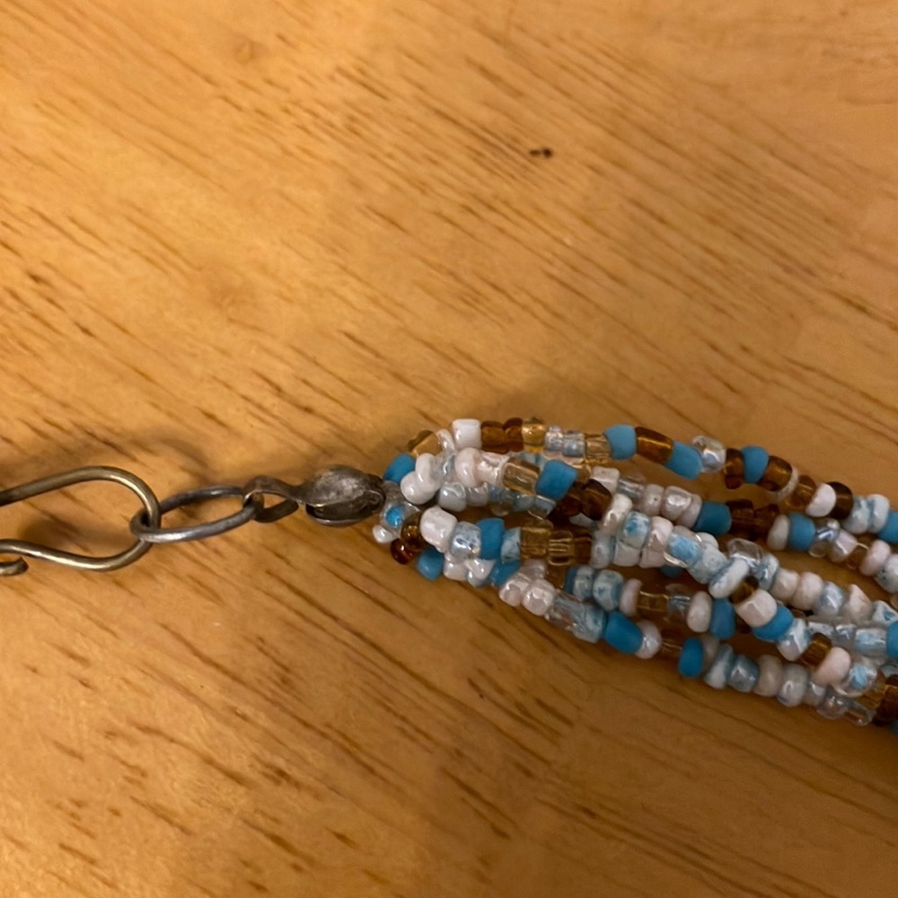 Multicolor Beaded Necklace - Picture 8 of 9